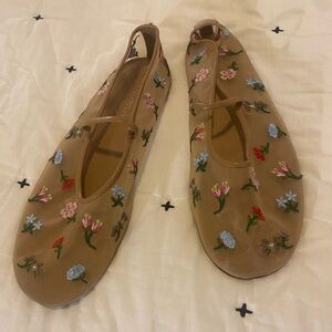 Jeffrey Campbell for anthropology flats size 9, only used a few times